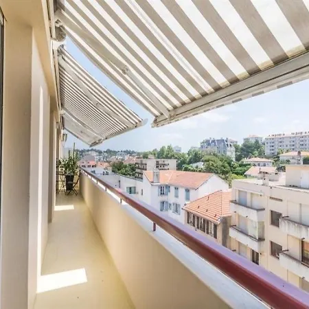 Dernier Etage, Balcon Sud, Vue Degagee, Ascenseur Et Parking Apartment Biarritz